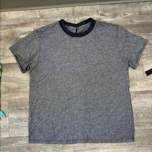 Lululemon Striped Crew Neck T-Shirt